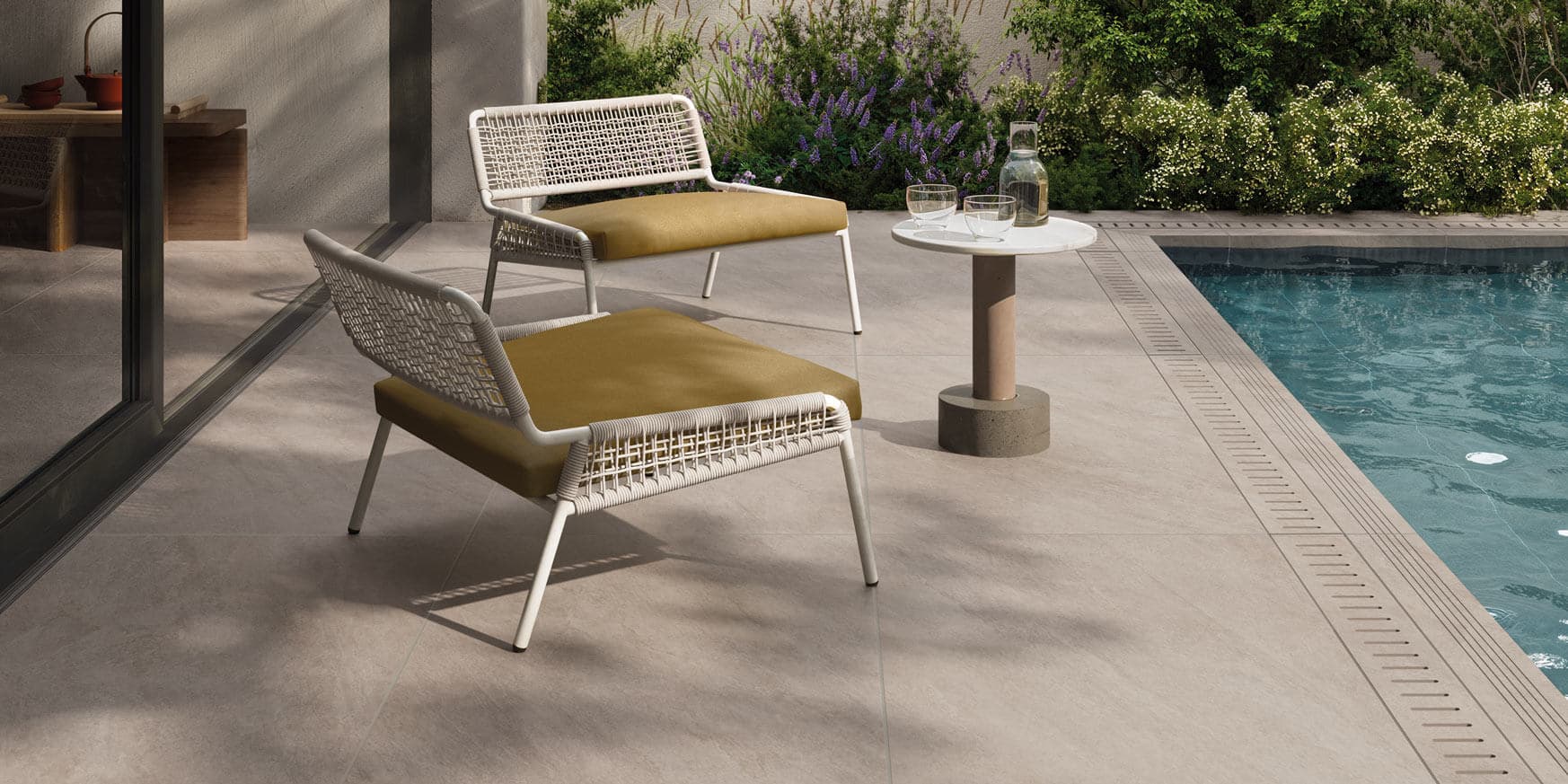 Optische Kontinuität in einer breiten Umgebung